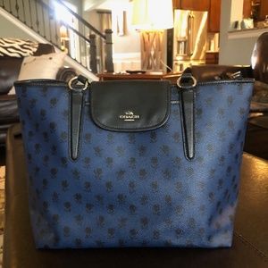 Coach Floral Gallery Tote Bag